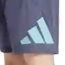 Adidas Pantaloneta Tr-Es Logo Sho Hombre Azul Talla XL7