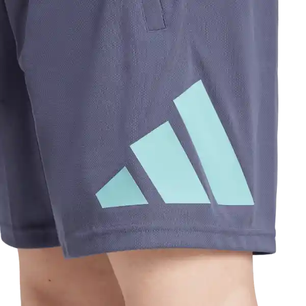 Adidas Pantaloneta Tr-Es Logo Sho Hombre Azul Talla XL7
