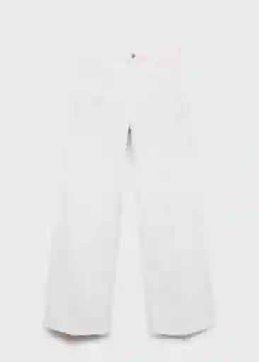 Jean Emma Blanco Talla 34 Mujer Mango