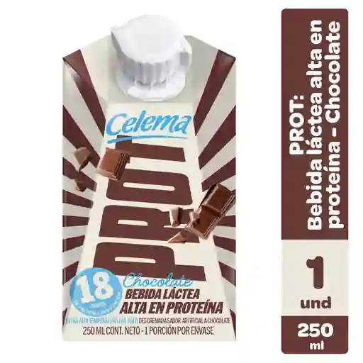 Celema Bebida Proteína Chocolate Tapa Rosca