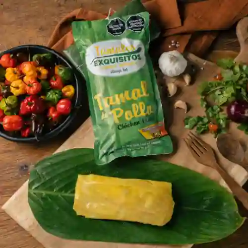 Tamal Pollo Caliente X 500 gr