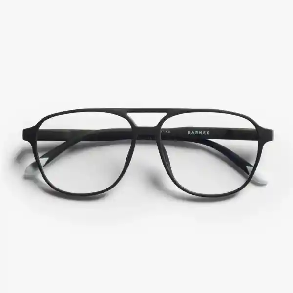 Barner Gafas de Lectura Brad Negro Oscuro + 1.00