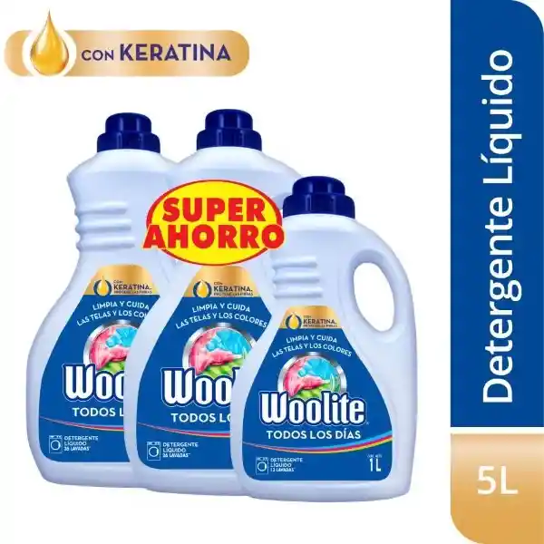 Woolite Detergente Líquido Todos Los Días