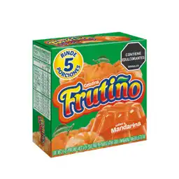 Frutiño Mezcla Polvo Gelatina Mandarina