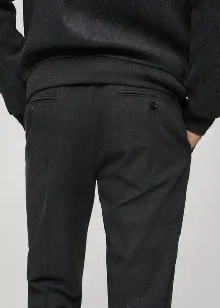 Pantalón Brest Gris Talla 44 Hombre Mango