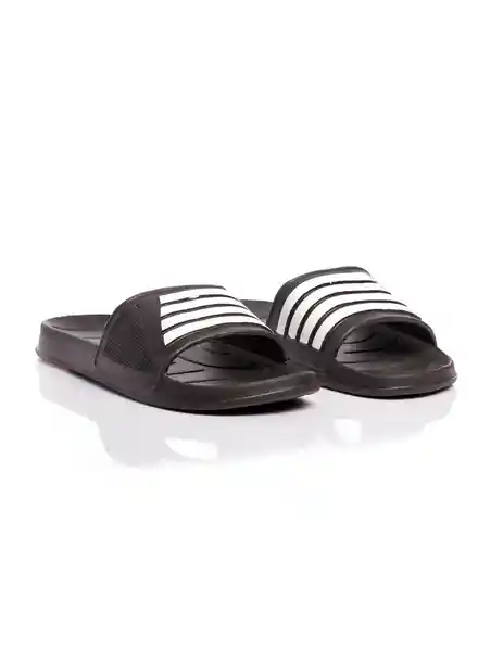 People Sandalias Hombre Rayas Negro Talla 39