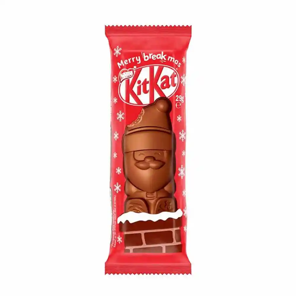 Kit Kat Chocolate con Leche Santa Claus