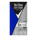 Rexona Clinical Antitranspirante en Crema Clean

