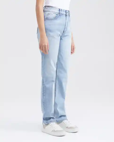 Jean Super High Rise Cosmo-Medio Azul Francés Medio 8 Chevignon