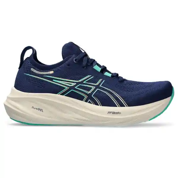 Asics Zapatos Gel-Nimbus 26 Azul Para Mujer Talla 7