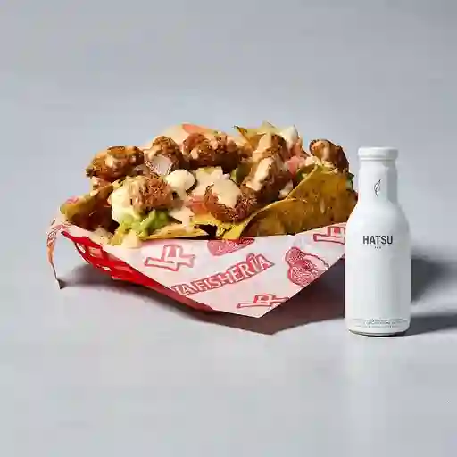 Combo Nachos Del Mar + Te Hatsu Blanco 400 ml