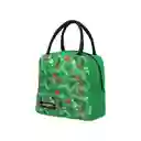Lonchera Con Asa Serie Minecraft Verde Miniso