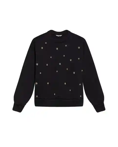 Buzo Studded Femenino Negro Sombrío Ultraoscuro T. M Chevignon