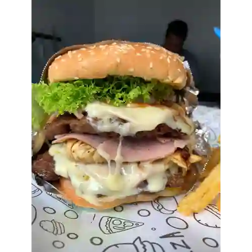 Hamburguesa la Clásica Guardia