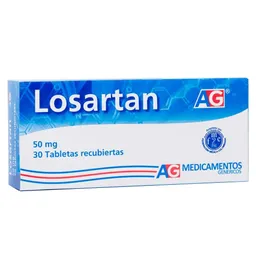 Losartan Lafrancol 50 Mg 30 Tabletas Ag