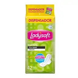 Ladysoft Toalla Femenina Normal Dispensador