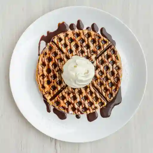 Promoción 2 Waffle de Chocolate