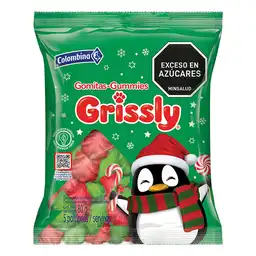 Grissly Gomitas con Sabor a Cereza y Fresa