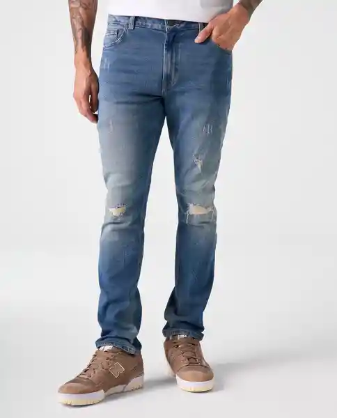 Jean Hombre Azul Talla 34 532G709_AZU174021