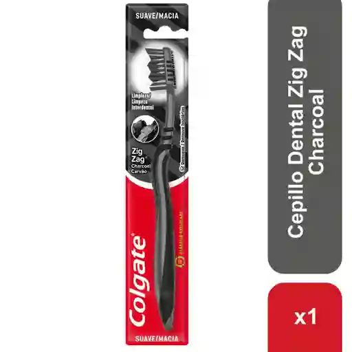 Colgate Cepillo de Dientes Zig Zag Carbon