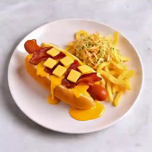 Perra queso al extremo