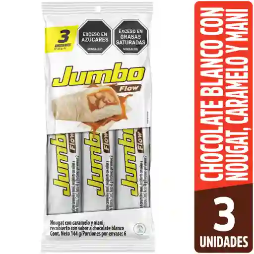 Jumbo Flow Barras de Chocolate Blanco