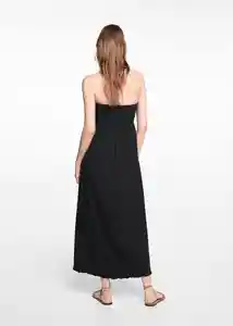 Vestido Verano Negro Talla 18 Niñas Mango