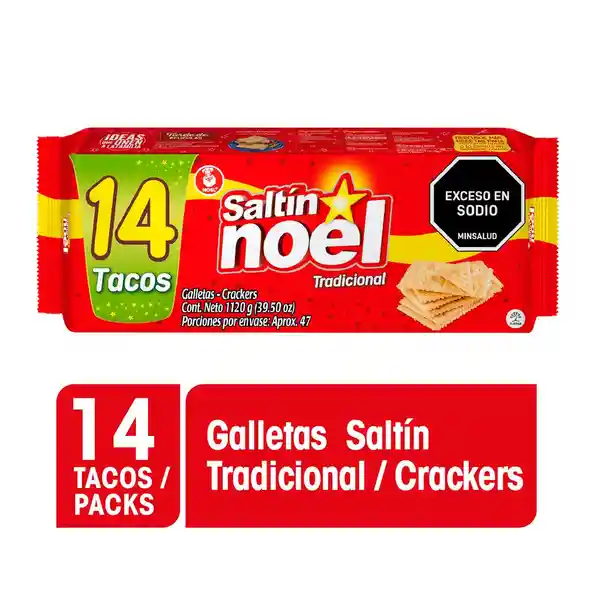 Saltin Noel Galleta de Soda