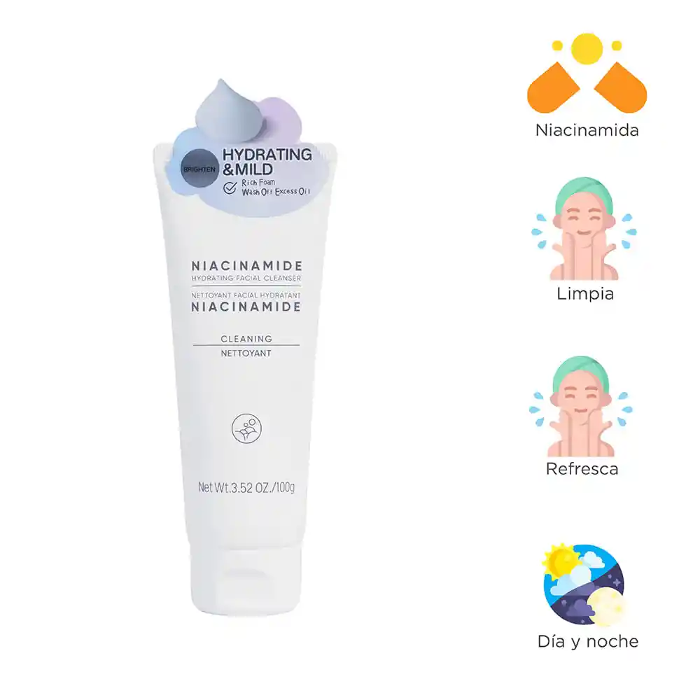 Miniso Limpiador Facial Hidratante de Niacinamida