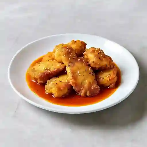 Pollo Crocante con Ajonjolí