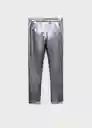 Leggings Roll Gunmetal Talla 06 Niñas Mango