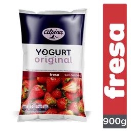 Alpina Yogurt Original Sabor a Fresa