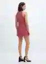 Vestido Siena Fucsia Talla 18 Mujer Mango