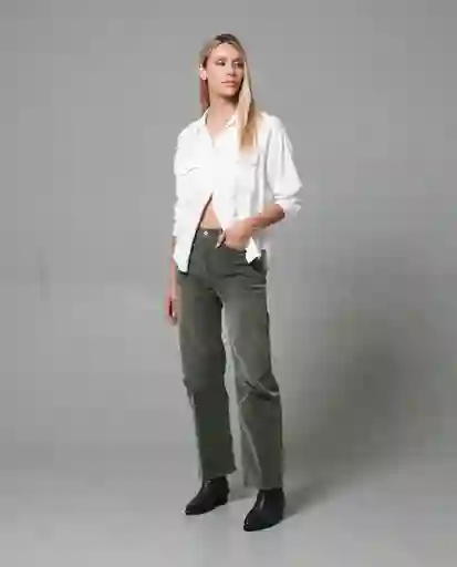 Pantalón Mujer Verde 12 262G006_VER176009 Rifle