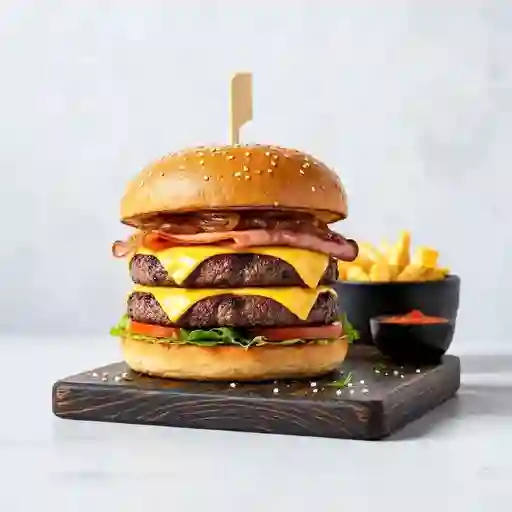Hamburguesa Doble Carne