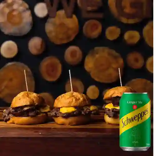 Combo Nuevo Estado + Schweppes Ginger Ale 350 ml