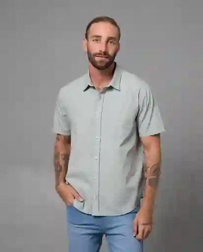 Camisa Hombre Verde S 110F001_VER146008 Rifle
