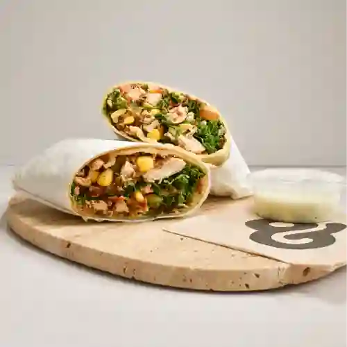 Combo Wrap Pollo Viny + Pita Chips