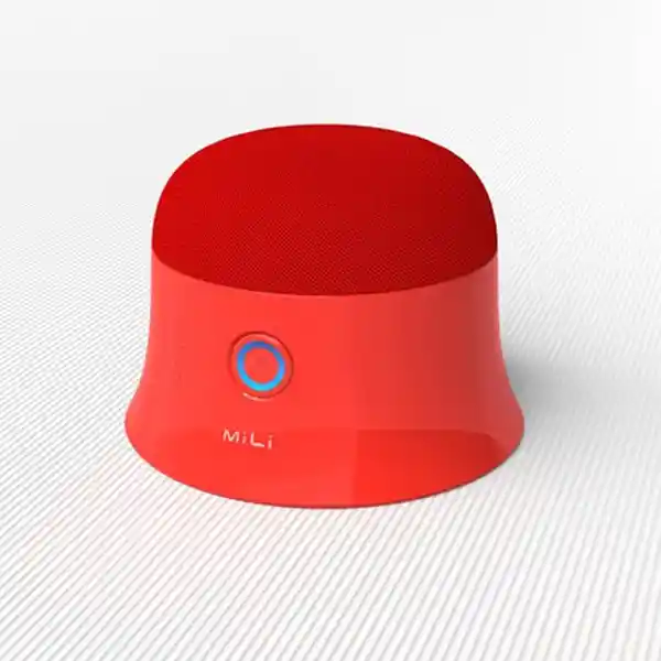 Mili Parlante Mini Bluetooth Rojo