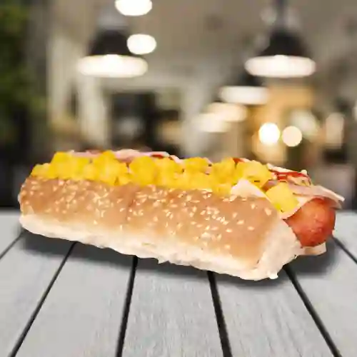 Hot Dog Hawaiano