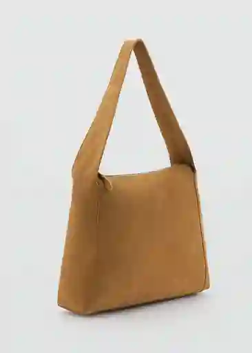 Bolso G Piramide Camel Talla 99 Mujer Mango