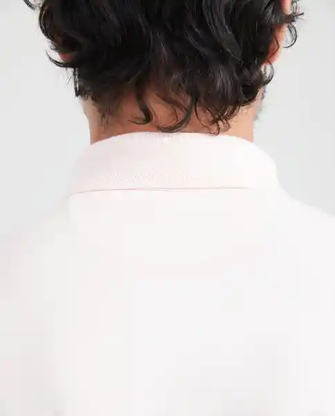 Camiseta Polo Summer Jacquard Rosa Cósmico Claro L Chevignon