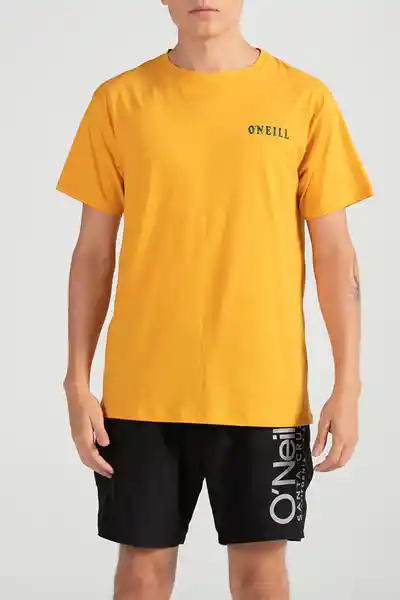 ONeill Camiseta Slim Fit Shaved Ice Masculina Mostaza Talla XL