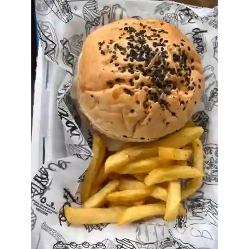 Hamburguesa Clasica+papa Promo
