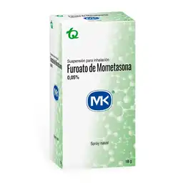 Furoato Mkde Mometasona Antipruritico (0.05 %) Suspension Para Inhalacion Nasal En Spray