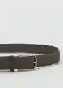 Cinturón Elastic Khaki Talla 90 Hombre Mango