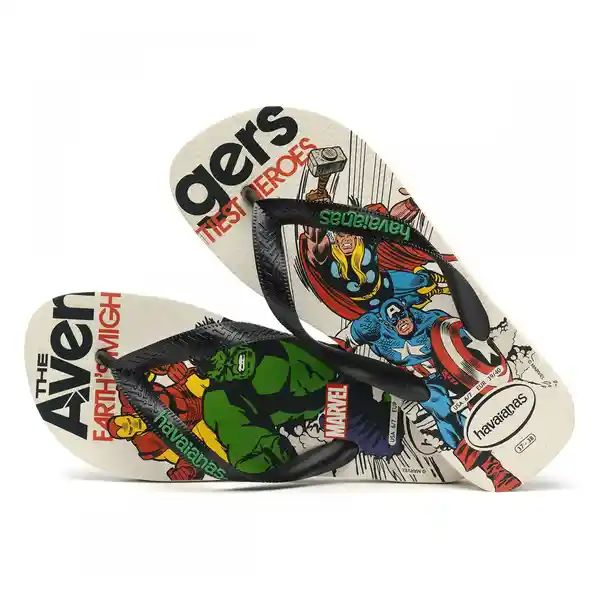 Havaianas Sandalias Top Marvel Clas Fc Talla 43-44 7909690521891