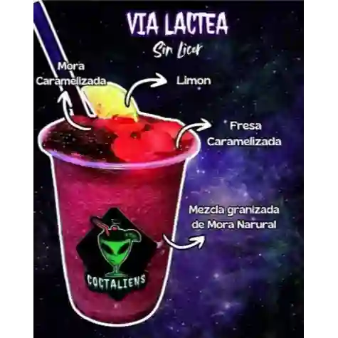 Vía láctea sin licor