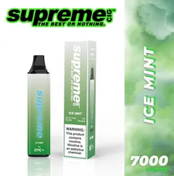 Vape Supreme Ice Mint  Epic  +  (5%) 7000 Puffs - 1 Ud.
