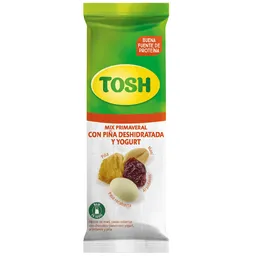 Tosh Snack Primaveral con Piña Deshidrata y Yogurt